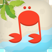 Music Crab-Notes de musique