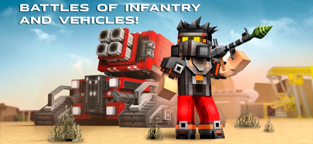 Blocky Cars Online - tank wars(圖5)-速報App