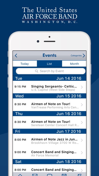 United States Air Force Band screenshot-3