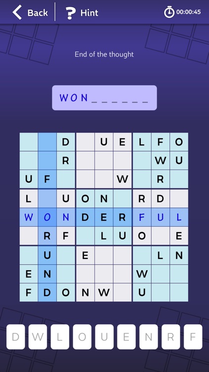 Astraware Wordoku screenshot-4