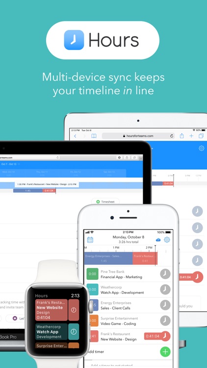 Hours Time Tracking screenshot-0