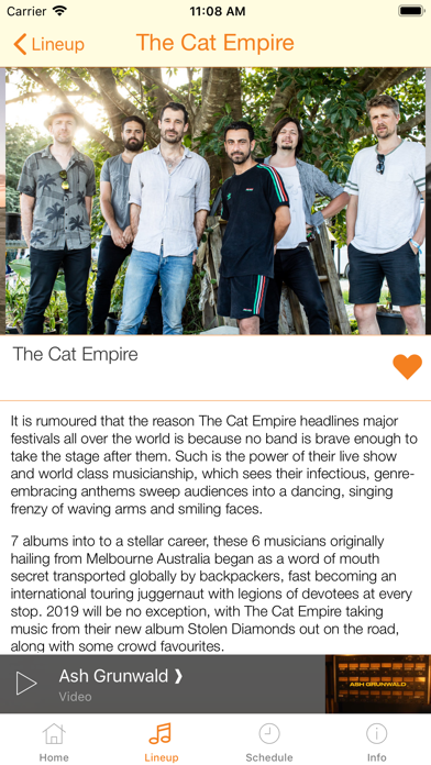 How to cancel & delete Queenscliff Music Festival from iphone & ipad 2