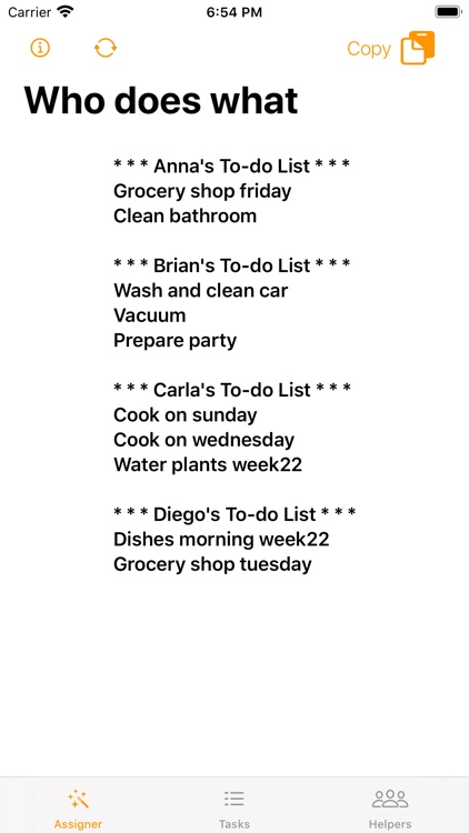 FairShare: sharing work fairly