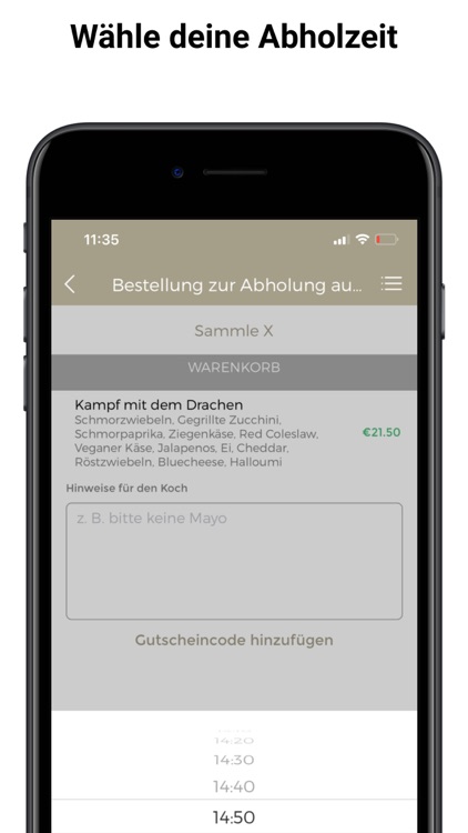 Schiller Burger App