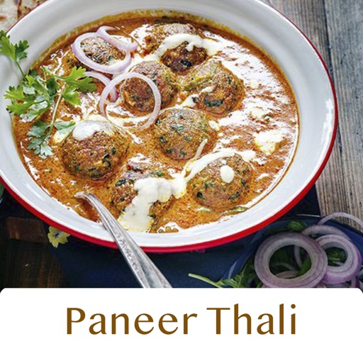 Paneer Thali in English