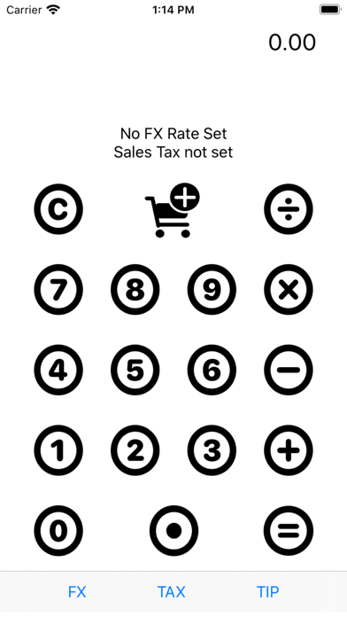 How to cancel & delete fx Calculator (inc Sales Tax) from iphone & ipad 1