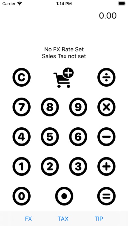 fx Calculator (inc Sales Tax)