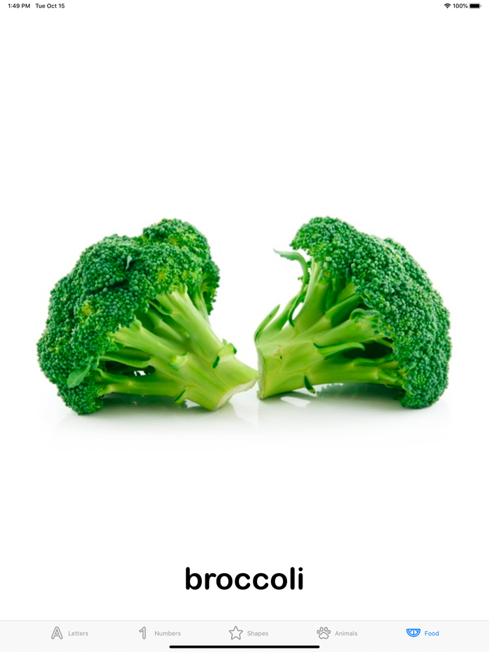 First Words Flashcards App