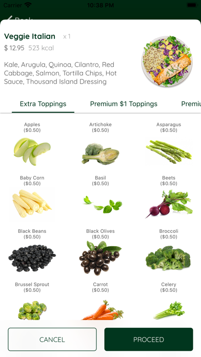 Overgreens Salad & Juice screenshot 2