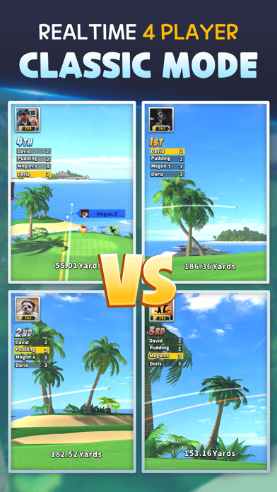 Extreme Golf - 4 Player Battle screenshot 2