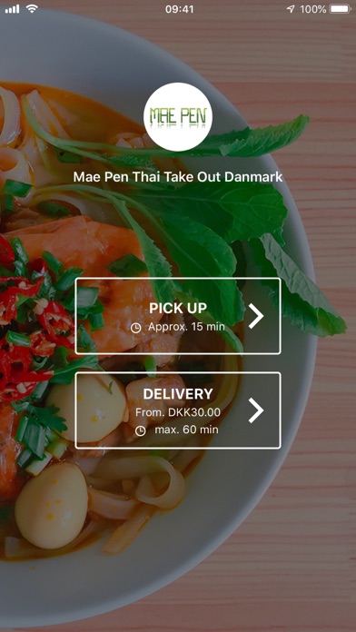 How to cancel & delete Mae Pen Thai Take Out Danmark from iphone & ipad 1