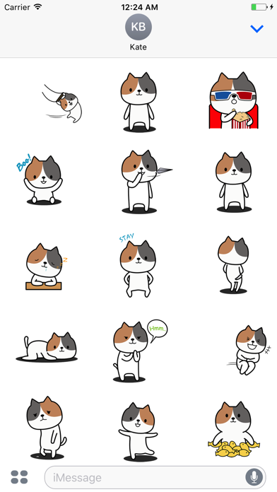 How to cancel & delete KITTy Cat Animated Stickers from iphone & ipad 1