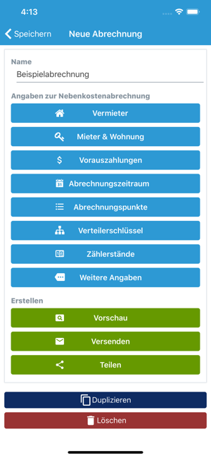 Nebenkosten App für Vermieter(圖1)-速報App