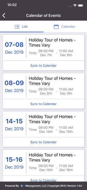 HBA Holiday Homes Tour(圖2)-速報App