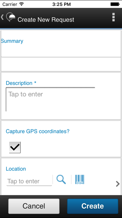 IBM Maximo Service Request screenshot 3