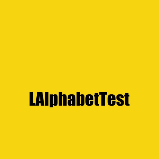 LAlphabetTest