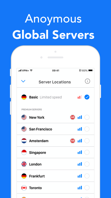 VPN+ Unlimited Fast VPN Proxy screenshot 3