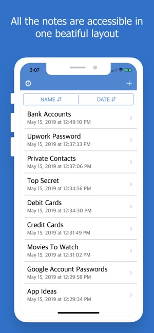 Secrete Notes Pro- Face Unlock(圖3)-速報App