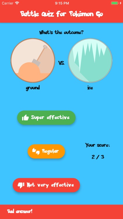 Battle Quiz for Pokémon Go