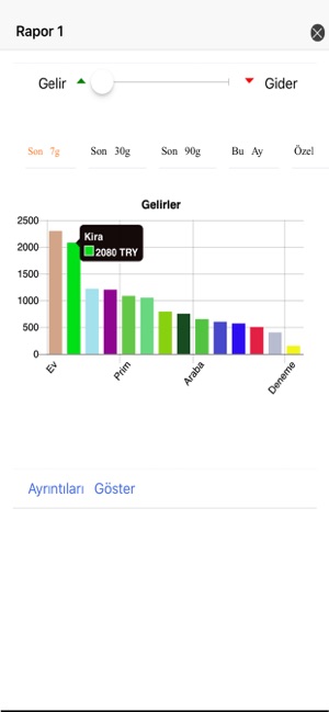 Gelir Gider Takibi & OncaHesap(圖2)-速報App