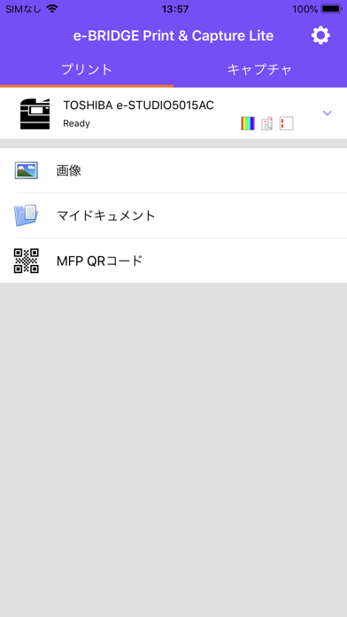 e-BRIDGE Print & Capture Liteのスクリーンショット1 e-BRIDGE Print & Capture Liteのスクリーンショット1