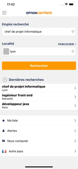 Offres D Emploi Optioncarriere Dans L App Store