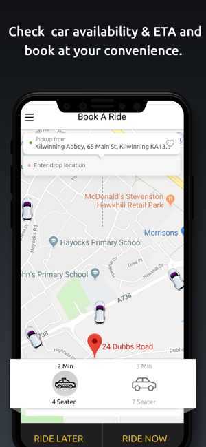 Ayrshire Taxi App(圖2)-速報App