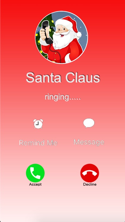 Fake Call From Santa Claus