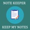 Open the most efficient note-keeping app and write just anything