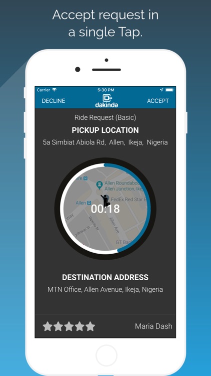 DakindaCabs Driver screenshot-3