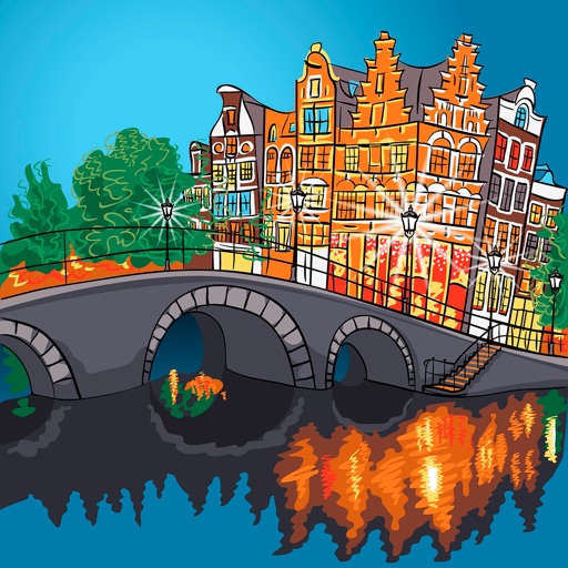 Амстердам 2020 — офлайн карта