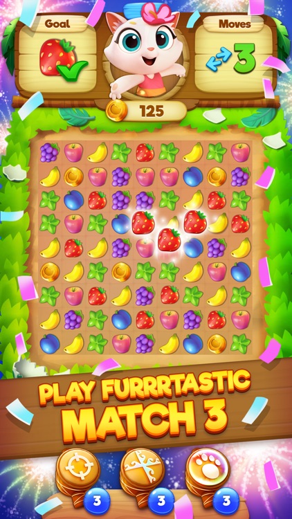 Tropicats: Match 3 Puzzle Game screenshot-0