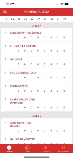 Liga Primera Fuerza Ensenada(圖4)-速報App