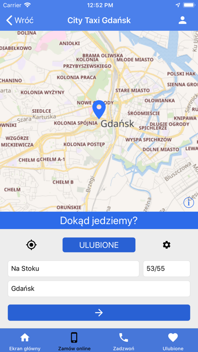 City Taxi Gdańsk screenshot 4