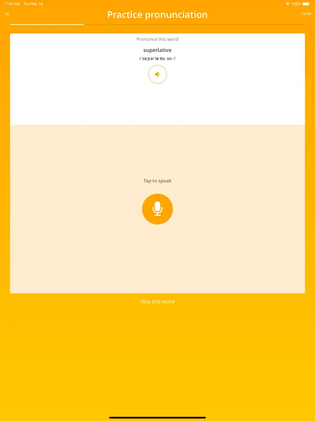Imágen 4 Bright Vocab: Learn English AI iphone