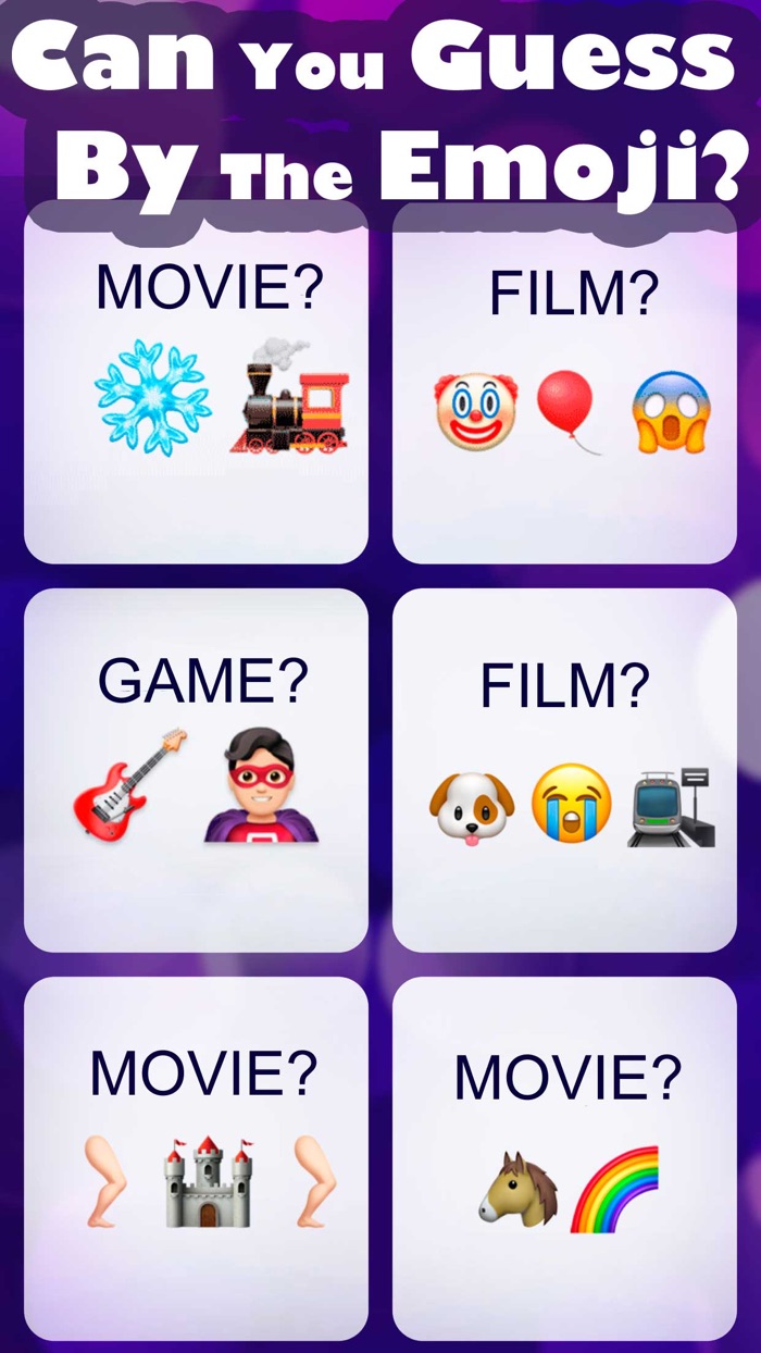 Guess the Emoji Movies 猜表情符号