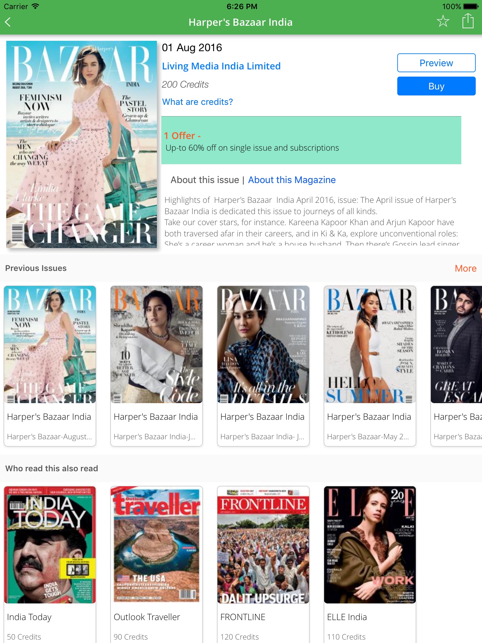 Readwhere: E-paper & Magazines screenshot 3