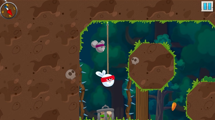 Rabbit Samurai - Grapple ninja screenshot-4