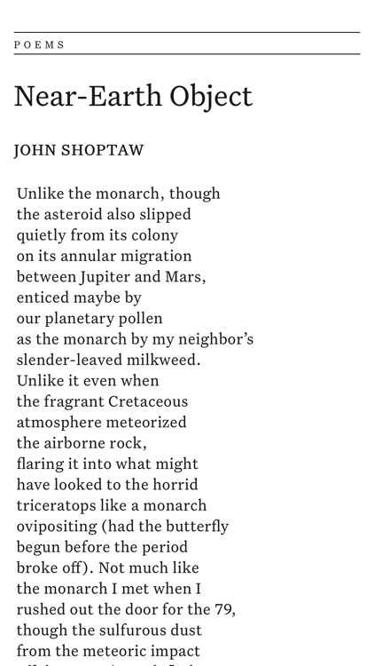 Poetry Magazine App screenshot-4