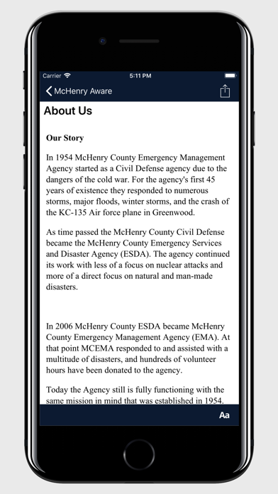 McHenry County EMA (IL) screenshot 2