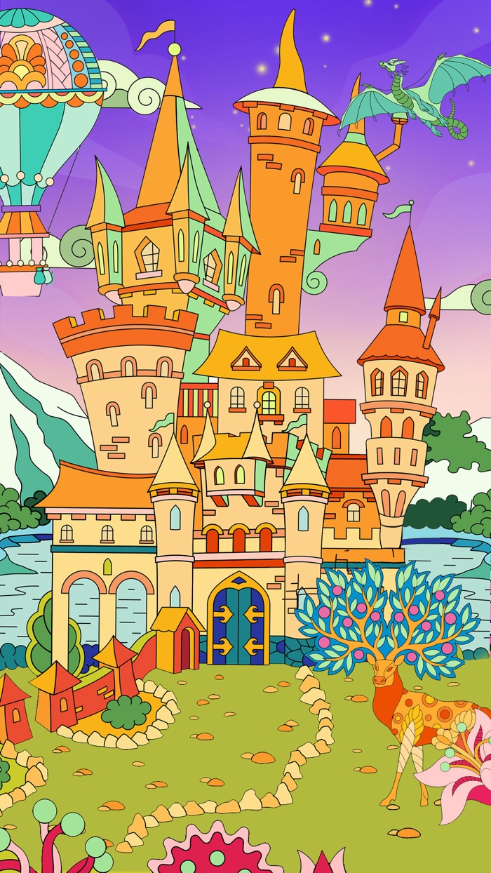 涂色星球：秘密花园休闲填色书