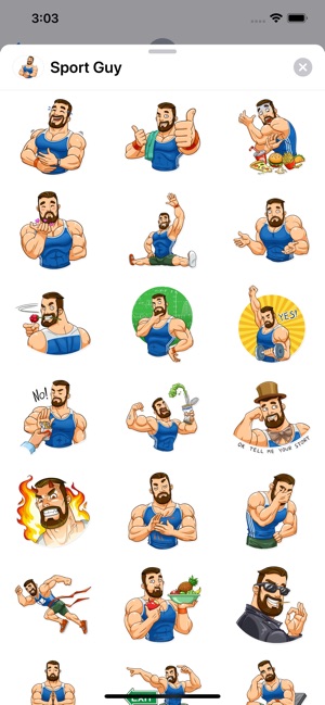 Sport Guy Sticker Pack(圖1)-速報App