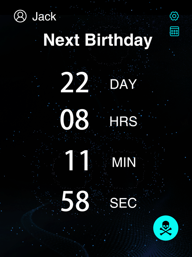 ‎Death Countdown App Screenshot