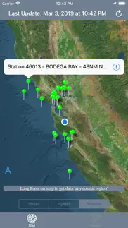 noaa buoy stations and ships iphone screenshot 4