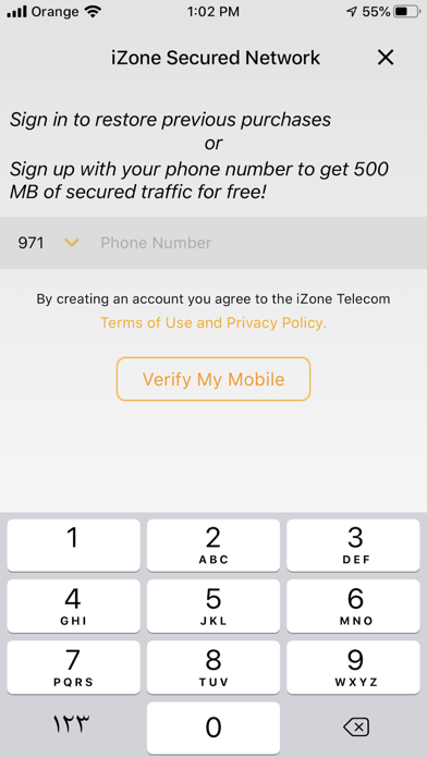 iZone App VPN screenshot 4