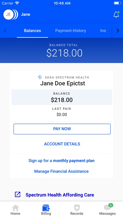 Spectrum Health MyHealth screenshot-5