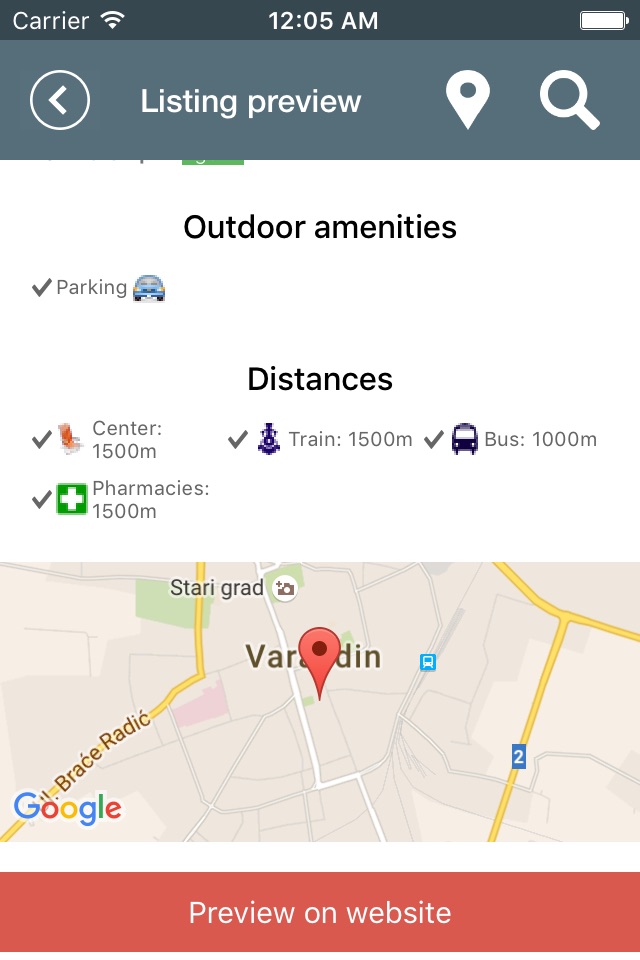 City Guide App Varaždin screenshot 4