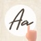 Easy to create your handwriting font with iFont Maker App