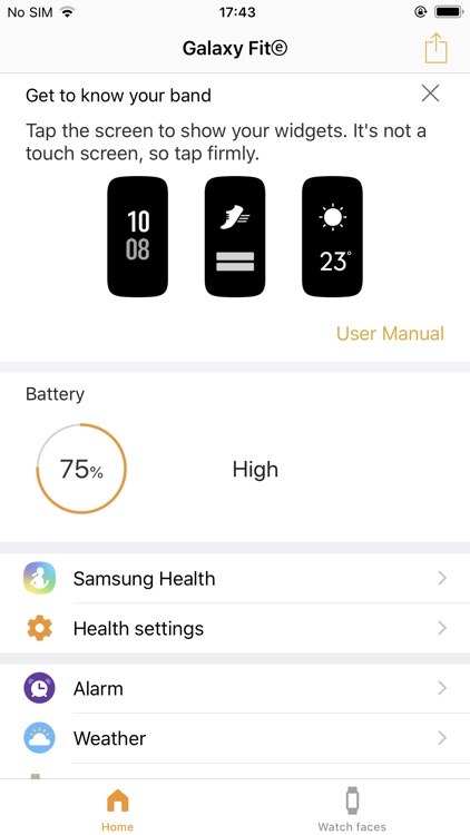 Samsung Galaxy Fit (Gear Fit)