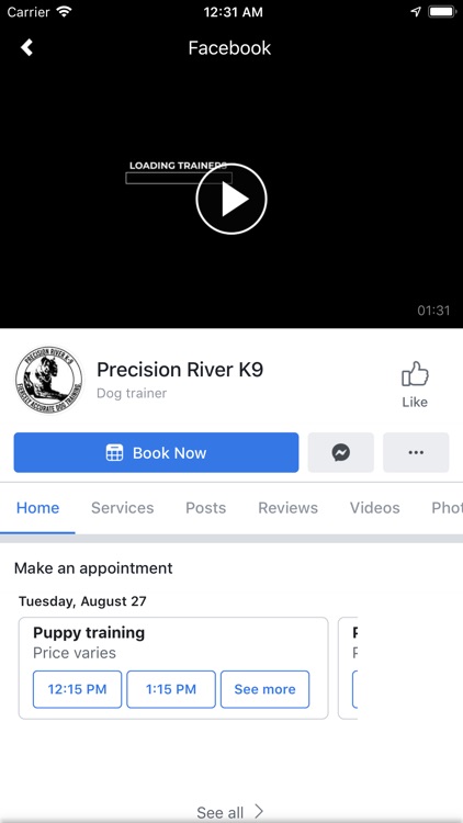 Precision River K9